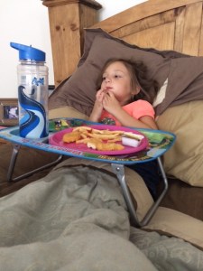 #mycurrentsituation Sick baby girl day before vacation!!