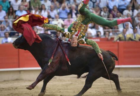 Spanish bull fighter Jose Tomas
