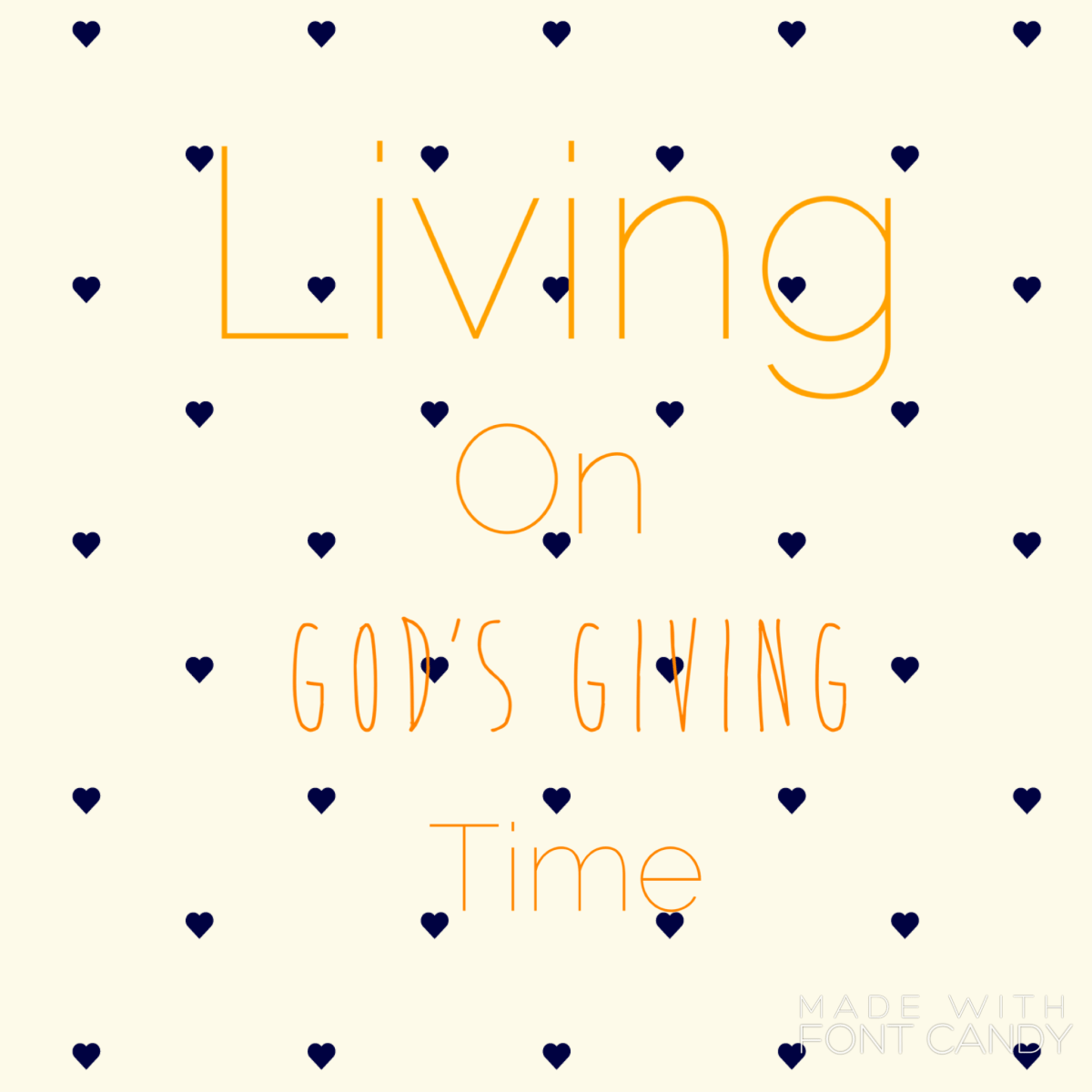 Living on not Borrowed&nbsp;Time