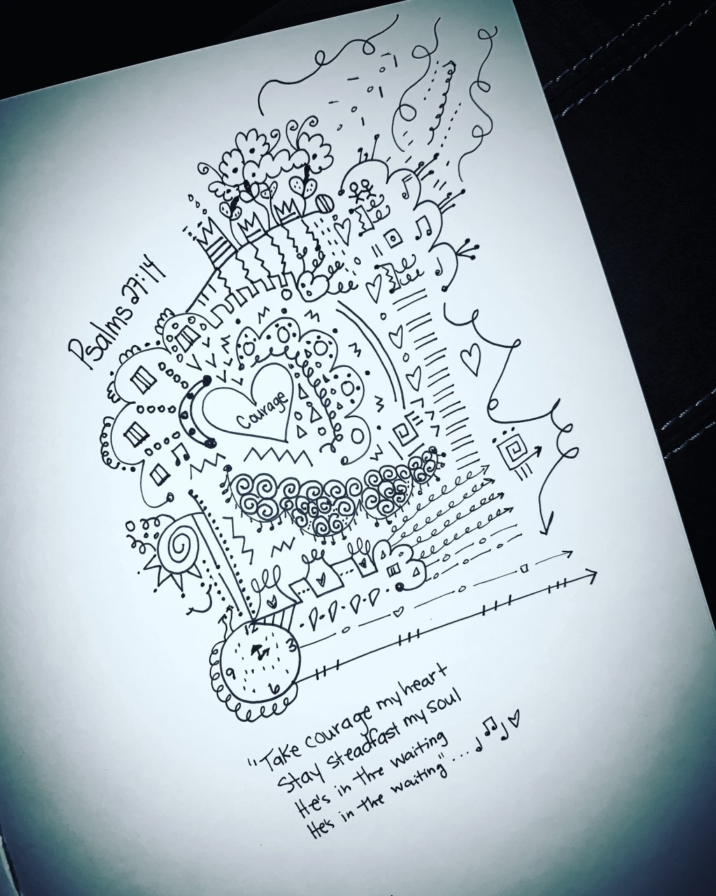 He is in the&nbsp;Waiting